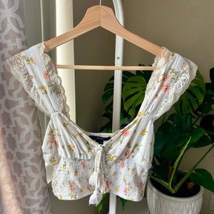 Floral Crop Top